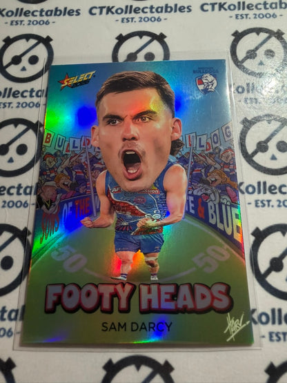 2026 Select AFL Footy Stars Footy Heads FH104 Sam Darcy Bulldogs