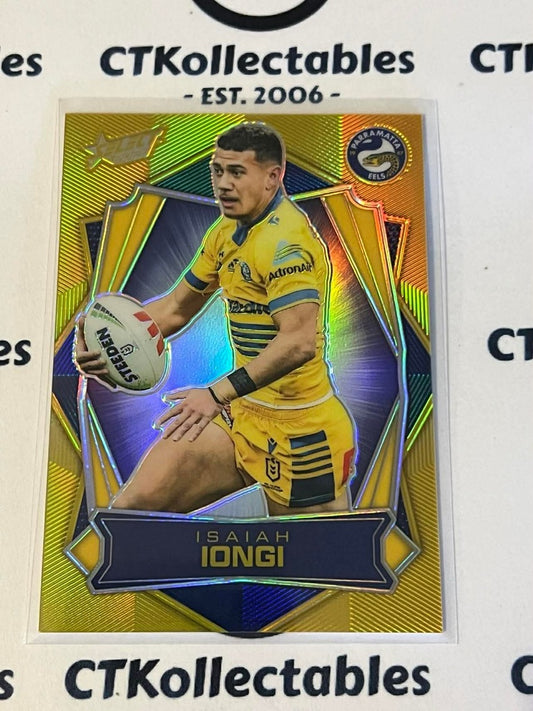 2026 Select NRL League Heroes Luminous Base #L123 Isaiah Iongi Eels