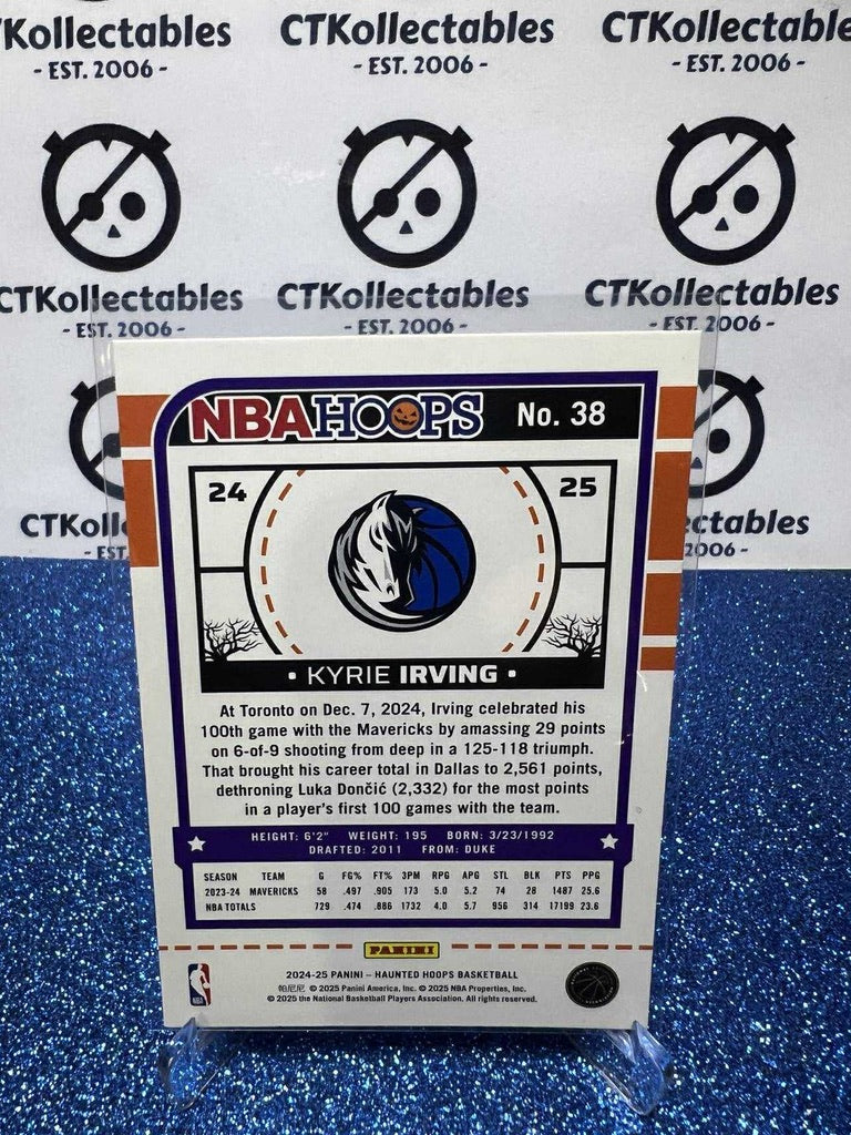 2024-25 Panini NBA HAUNTED HOOPS Orange Pumpkin #38 Kyrie Irving Dallas