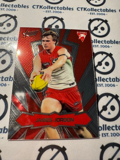 2025 AFL Footy Stars Thunderbolt LT186 James Jordon Swans