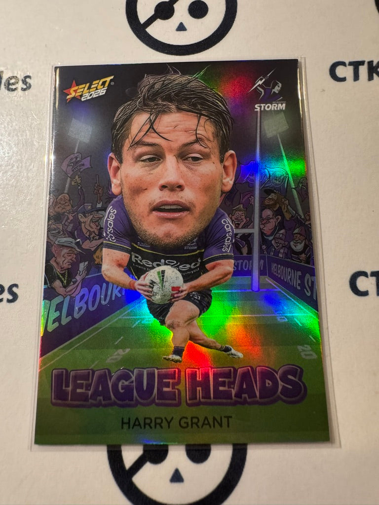 2026 Select NRL League Heroes League Heads #LH60 Harry Grant Storm