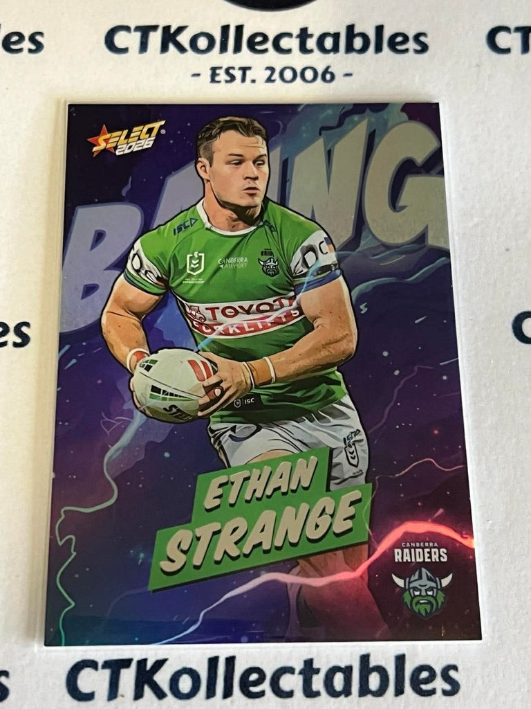 2026 Select NRL League Heroes BANG #B9 Ethan Strange Raiders