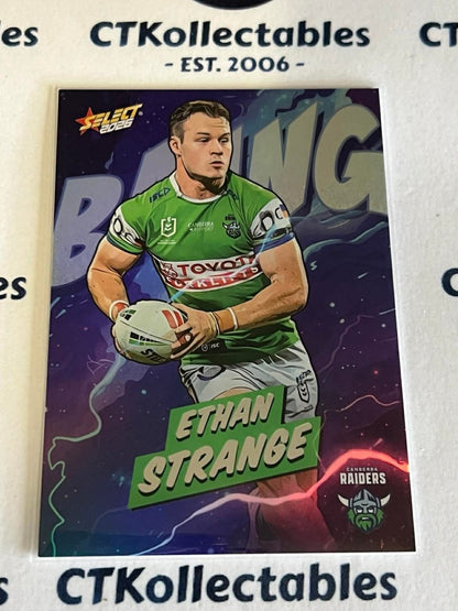 2026 Select NRL League Heroes BANG #B9 Ethan Strange Raiders
