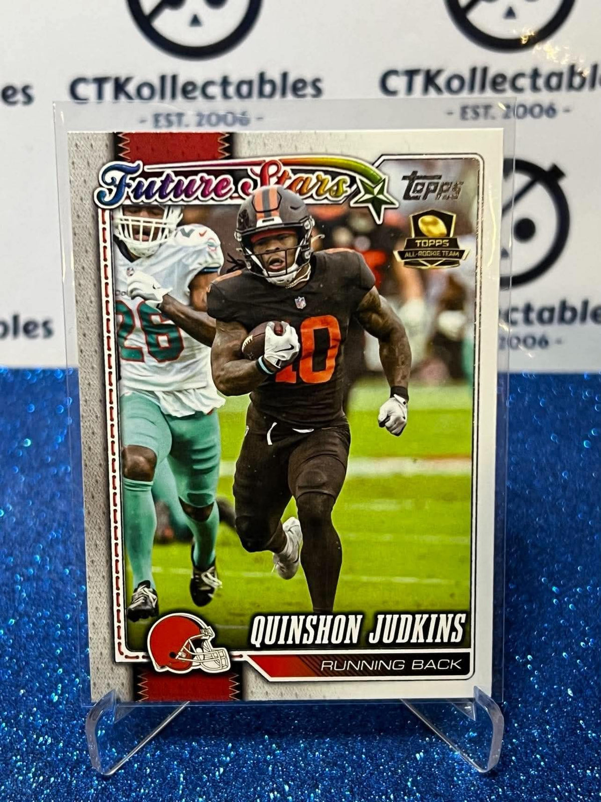 2026 NFL Topps Flagship Future Stars Quinshon Judkins #267 Cleveland Browns