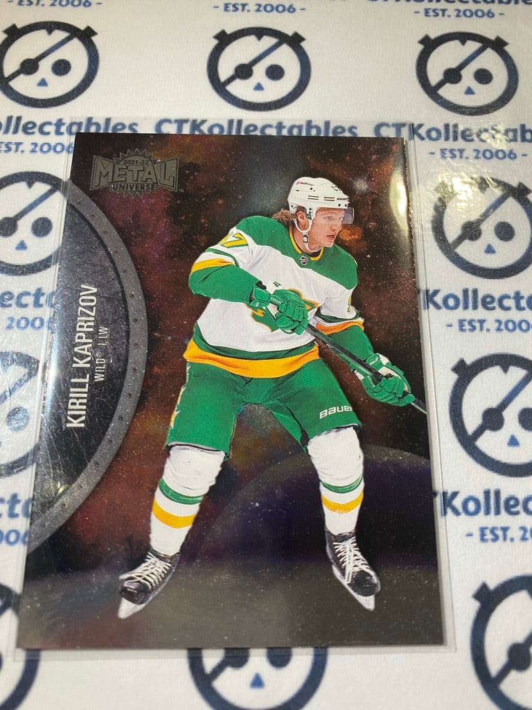 2021/22 Skybox NHL Metal Universe Kirill Kaprizov RC #39 Wild Alt Jersey