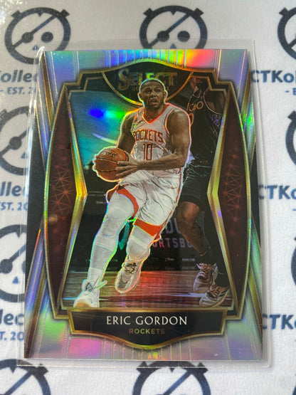 2020-21 Panini NBA Select Eric Gordon Silver Prizm Premier Level #109 Rockets