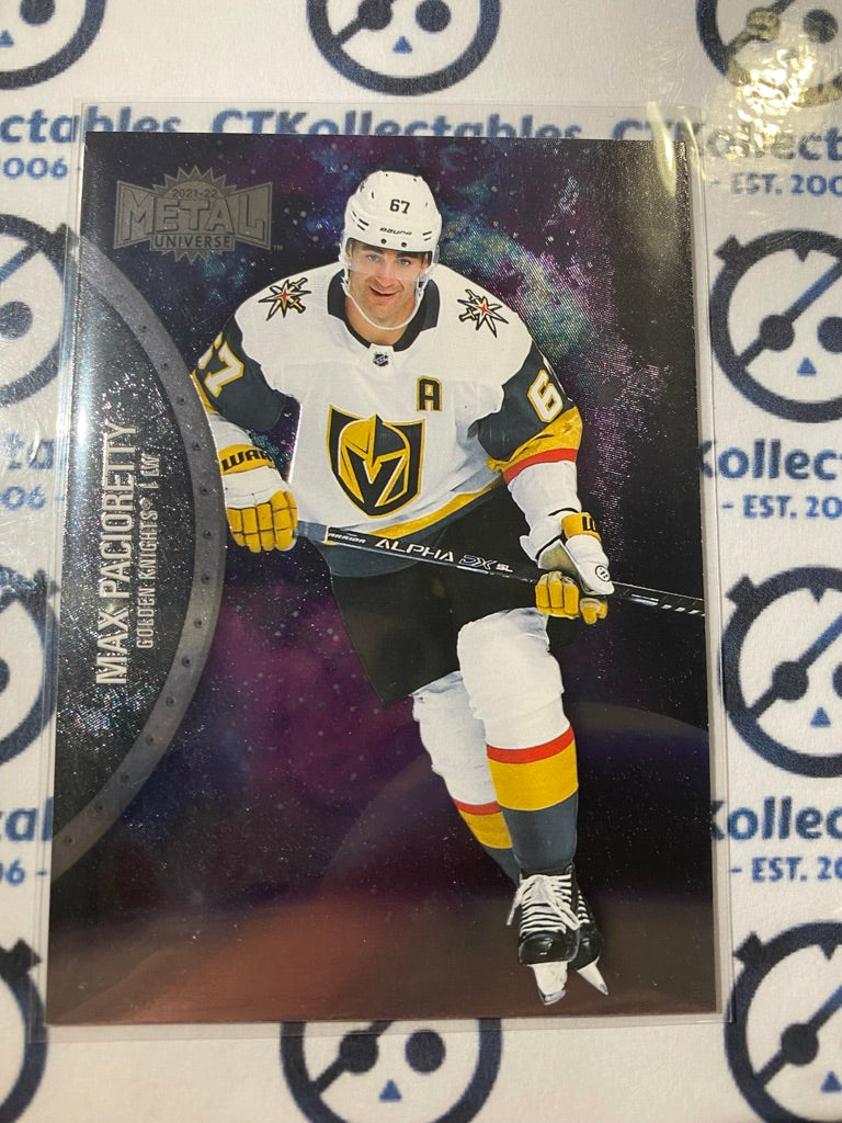 2021/22 Skybox NHL Metal Universe Base Max Pacioretty #61 Golden Knights