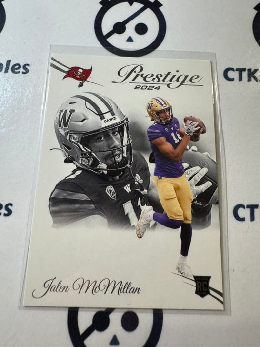 2024 NFL Prestige Rookie Card #351 Jalen McMillan Tampa Bay Buccaneers