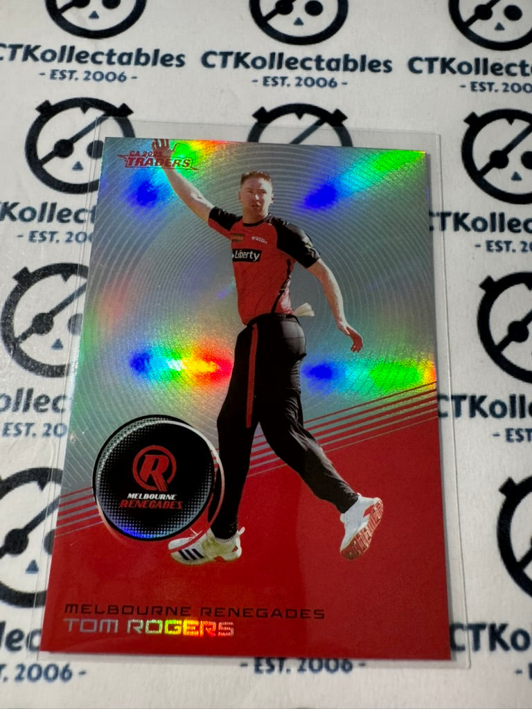 2025/26 CA Cricket Traders Tom Rogers Silver Parallel #S095