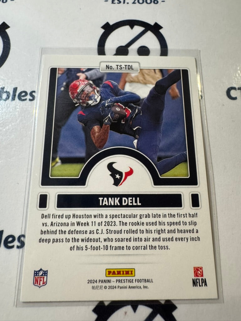 2024 NFL Prestige Time Stamped #TS-TDL Tank Dell Texans