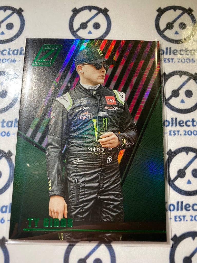 2022 Panini NASCAR Chronicles Zenith Ty Gibbs Green #16