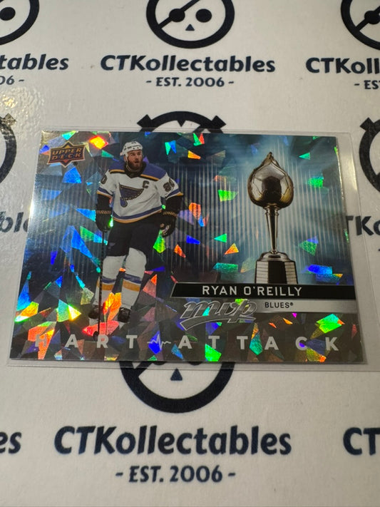 2021-22 NHL Upper Deck MVP Ryan O'Reilly Hart Attack HA-18 Blues