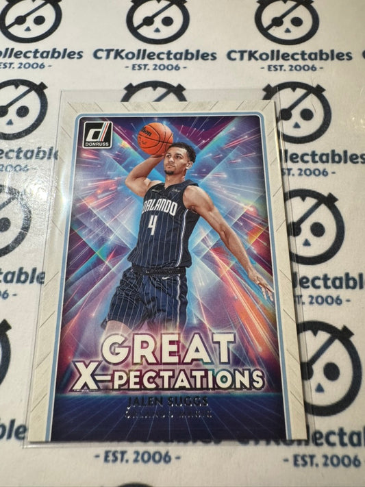 2021-22 NBA Donruss Jalen Suggs Great X-Pectations #8 magic
