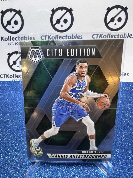 2024-25 Panini Mosaic City edition #282 Giannis Antetokounmpo Milwaukee Bucks