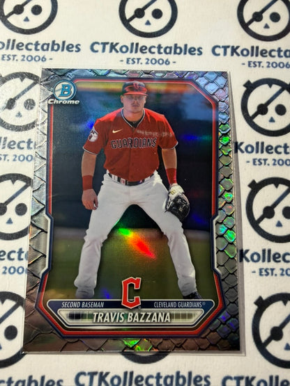 2026 Bowman Travis Bazzana Reptilian Refractor #BCP-35 Guardians
