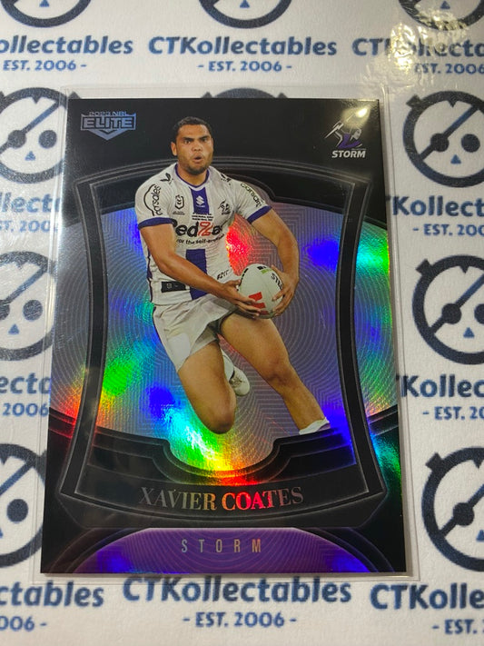 2023 NRL Elite Silver Parallel - Xavier Coates P065