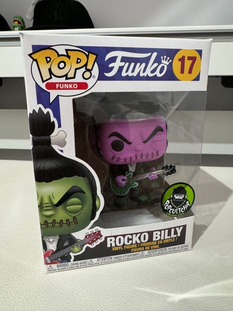 Funko Pop! Vinyl - Rocko Billy - #17 - Purple - Popcultcha Exclusive