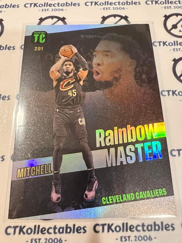 2023-24 Panini Top Class Donovan Mitchell Rainbow Master #201 Cavaliers