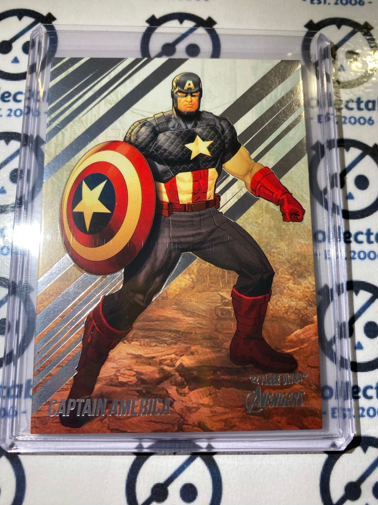 2022 Fleer Ultra Avengers Base Captain America #11 Marvel