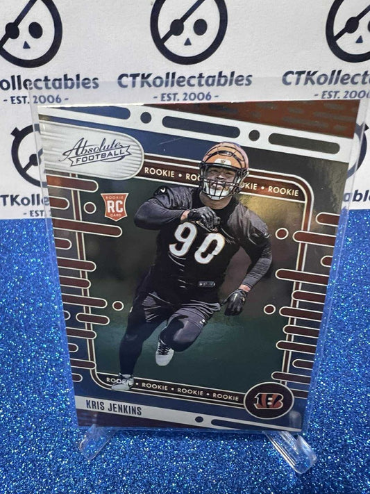 2024 NFL Panini Absolute Rookie RC #149 Kris Jenkins Cincinnati Bengals