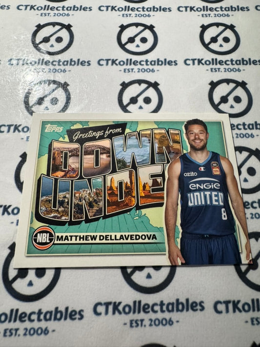 2023-24 Topps NBL Matthew Dellavedova Down Under #DU-17 United