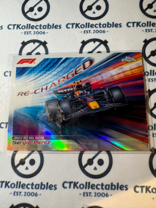 2024 Topps Chrome F1 Sergio Perez RE-CHARGED #RECH-2 Red Bull