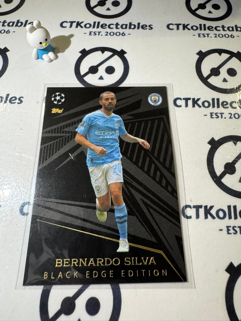 2023-24 TOPPS MATCH ATTAX BERNANDO SILVA BLACK EDGE EDITION #253
