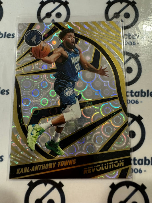 2021-22 NBA Panini Revolution KArl Anthony-Towns GROOVE Card #12