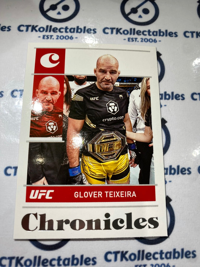 2022 UFC Panini Chronicles Base #53 Glover Teixeira - Light Heavyweight