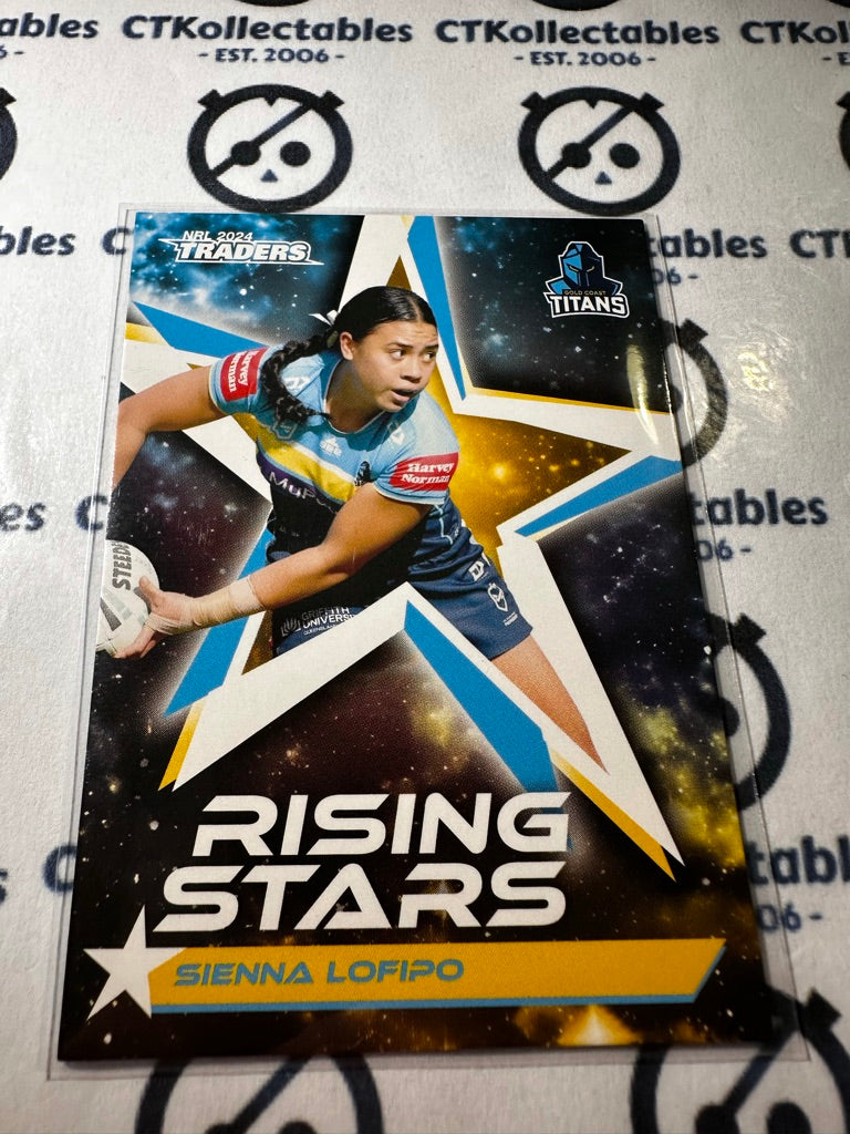 2024 TLA NRL Traders Rising Star - Siennan Lofipo RS26/71 Titans