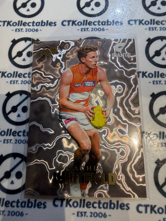 2026 Select AFL Footy Stars Hobby Mercury Sterling MYS48 Lachie Wihtfield #62/85