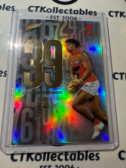 2022 AFL Footy Stars Numbers Day - Connor Idun ND96 #052/190