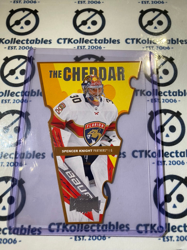 2021/22 Skybox NHL Metal Universe The Cheddar Spencer Knight #TC-26 Panthers