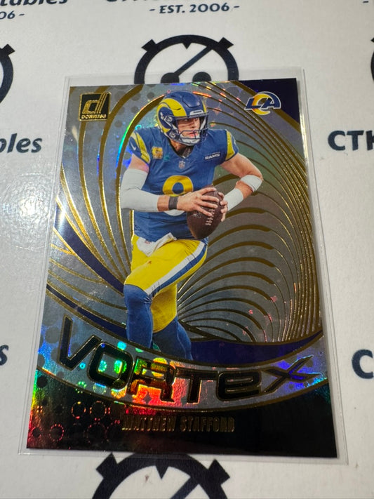2024 NFL Panini Donruss VORTEX #18 Matthew Stafford Rams