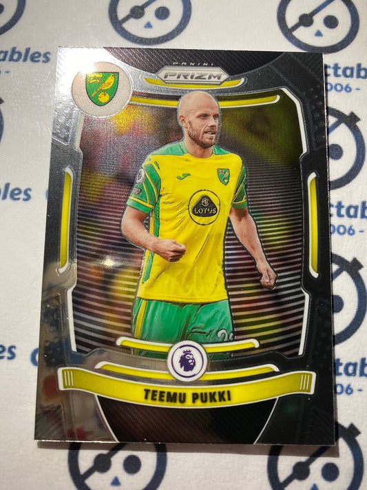 2021-22 Panini Prizm Premier League Soccer Base #180 Teemu Pukki