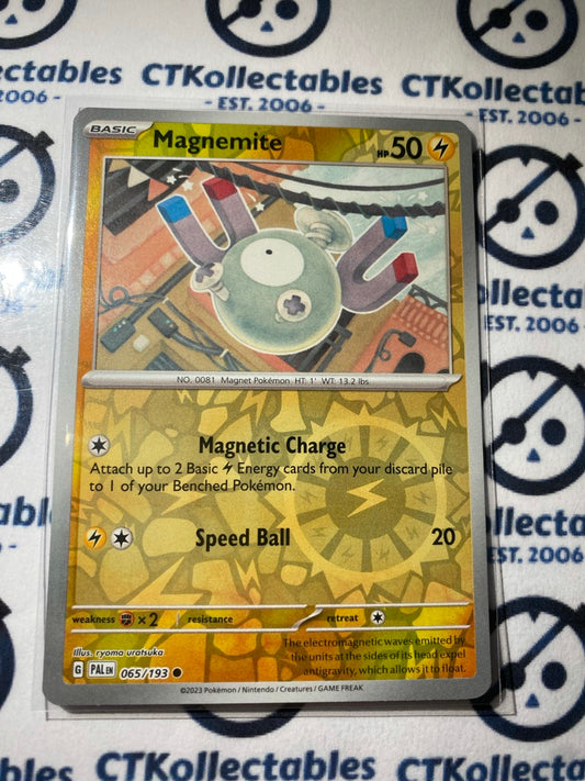 Magnemite Reverse Holo #065/193 2023 Paldea Evolved Pokemon Card