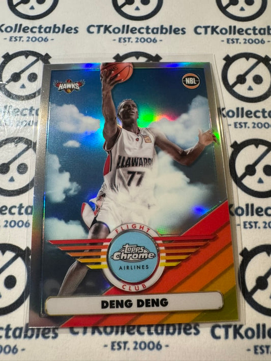 2022-23 Topps NBL Chrome Dend Deng Flight Club FC-6 Hawks