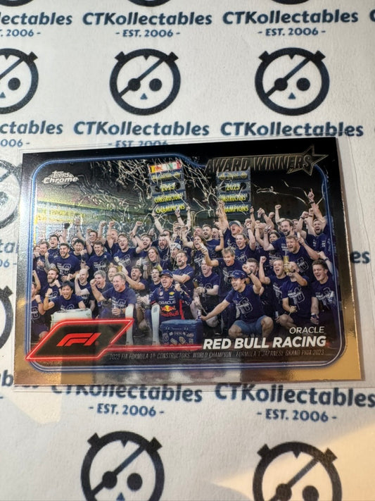 2024 Topps Chrome F1 Oracle Red Bull Racing "Award Winners" #184