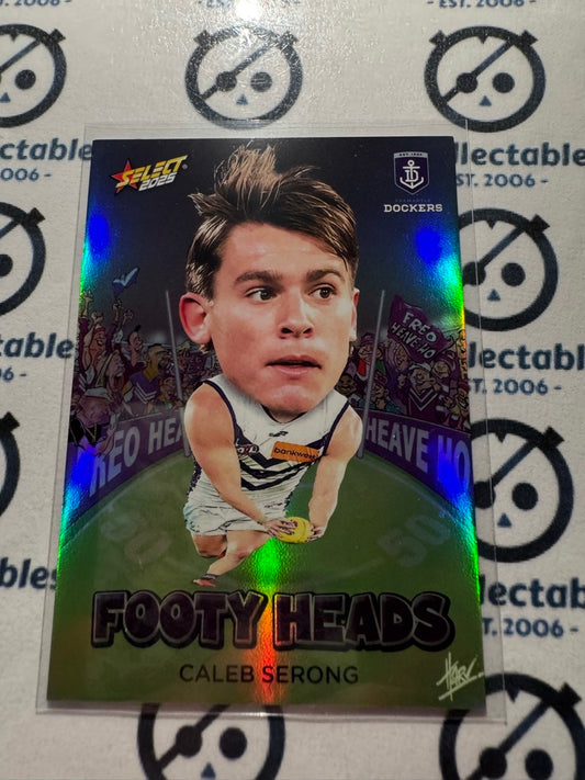 2025 AFL Footy Stars Footy Heads Caleb Serong FH35 Dockers