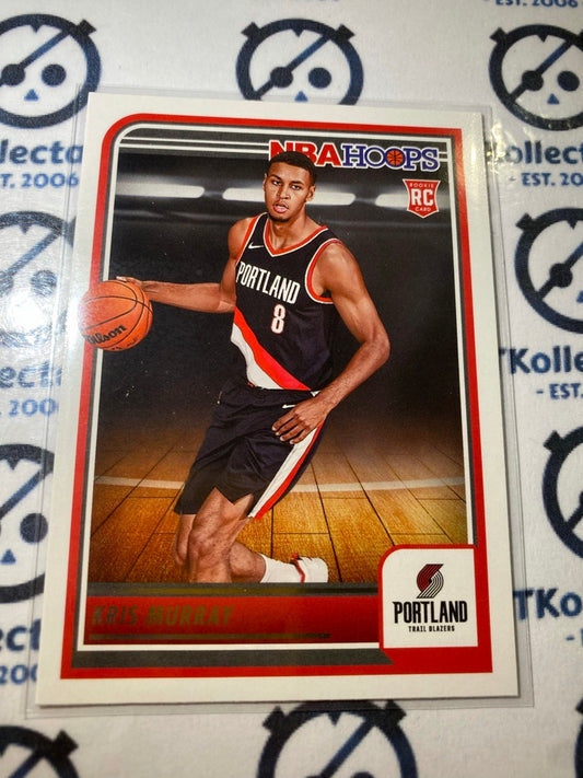 2023-24 Panini NBA HOOPS Kris Murray rookie card RC #262 Portland