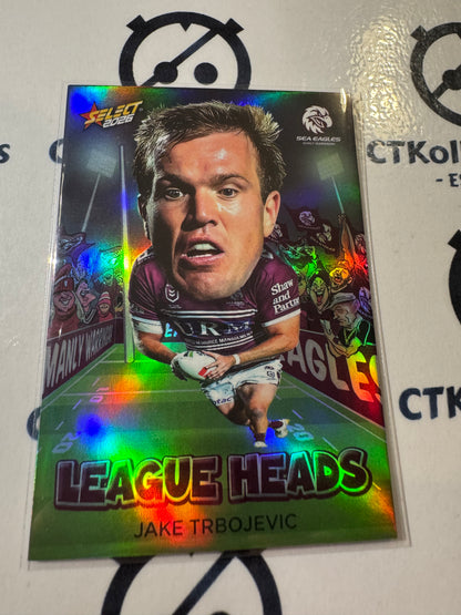 2026 Select NRL League Heroes League Heads #LH55 Jake Trbojevic Sea Eagles