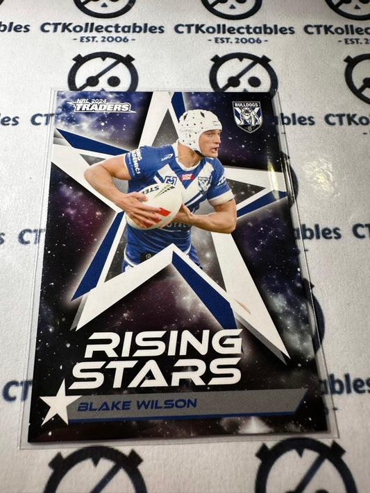 2024 TLA NRL Traders Rising Star - Blake Wilson RS13/71 Bulldogs