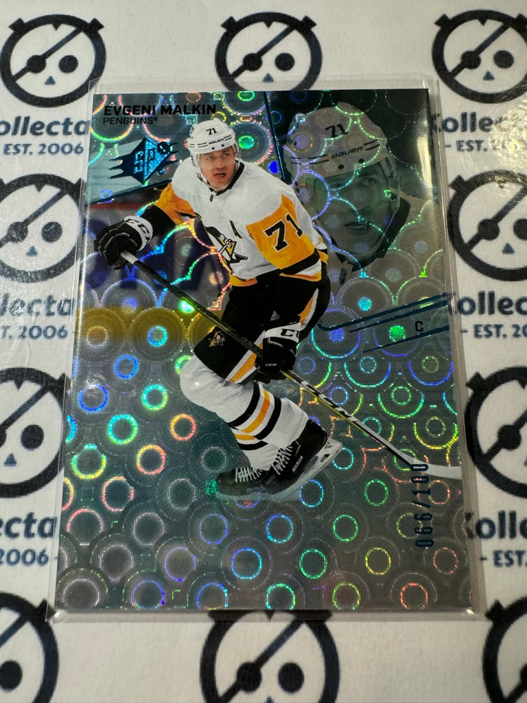 2022-23 NHL SPX Hockey Evgeni Malkin SPX Radiance #066/100 Penguins