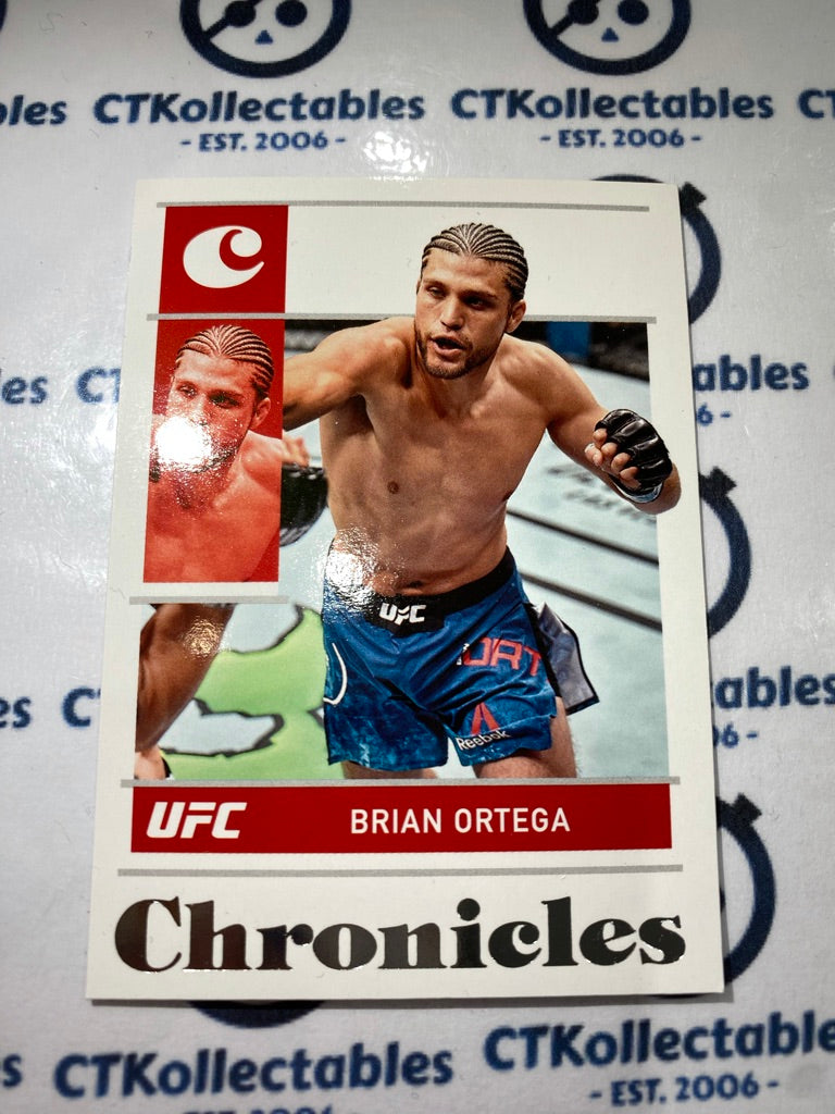 2022 UFC Panini Chronicles Base #1 Brian Ortega