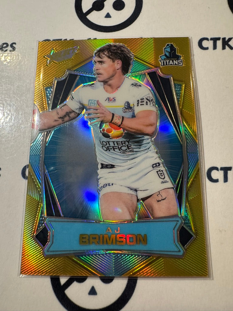 2026 Select NRL League Heroes Luminous Base #L61 Aj Brimson Titans