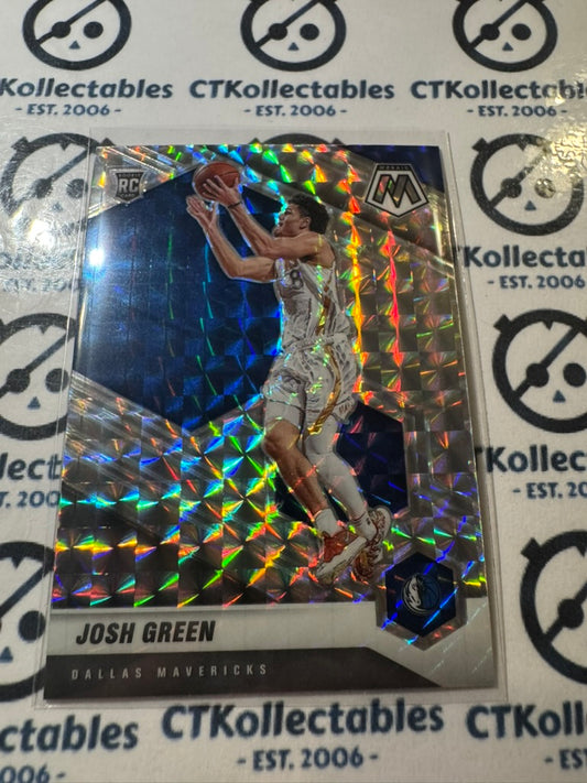 2020-21 NBA Panini  Mosaic Josh Green Mosaic Prizm RC #230 Mavericks