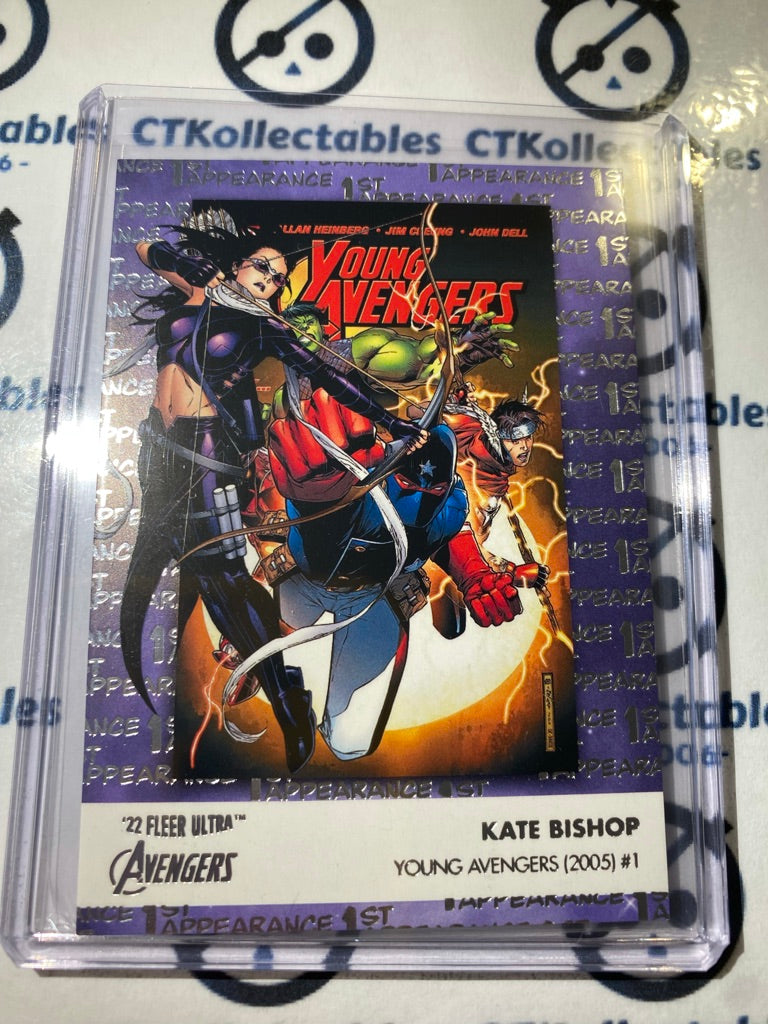 2022 Fleer Ultra Avengers 1st Appearance Kate Bishop Base #FA-14