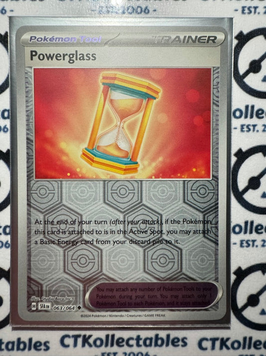 Powerglass Reverse Holo #063/064 2024 Shrouded Fable Pokemon TCG