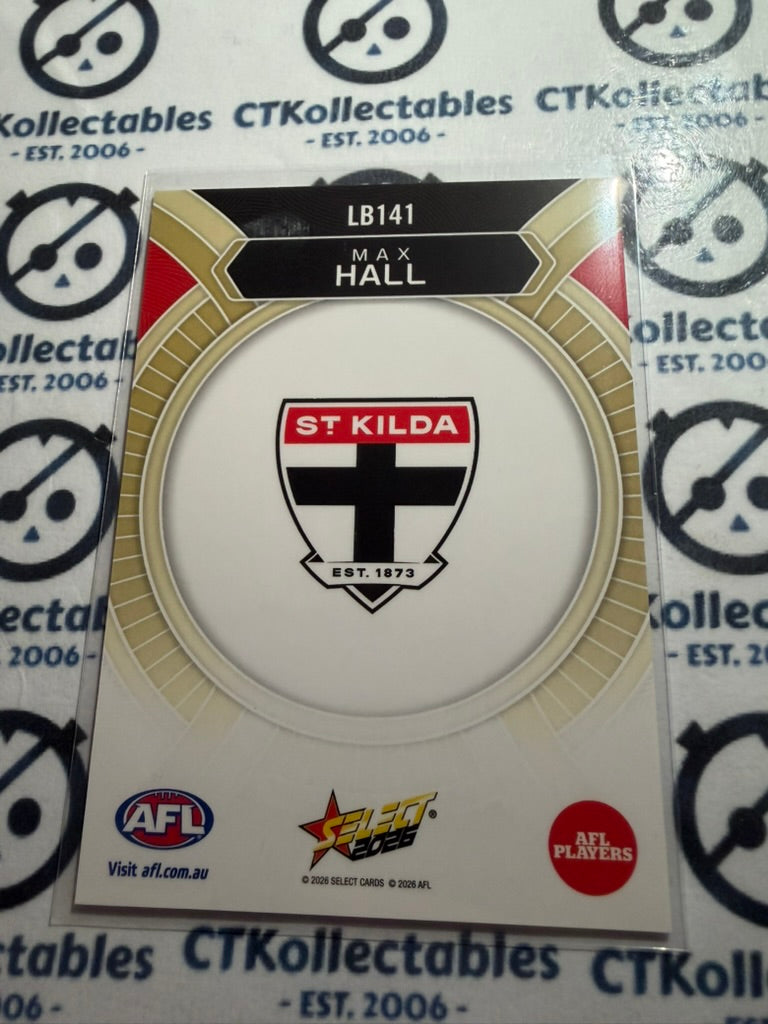 2026 Select AFL Footy Stars Luminous LB141 Max Hall Saints
