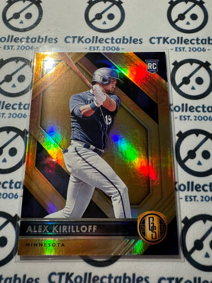 2021 Chronicles MLB Baseball Gold Standard Alex Kirilloff Rookie Card #18 RC